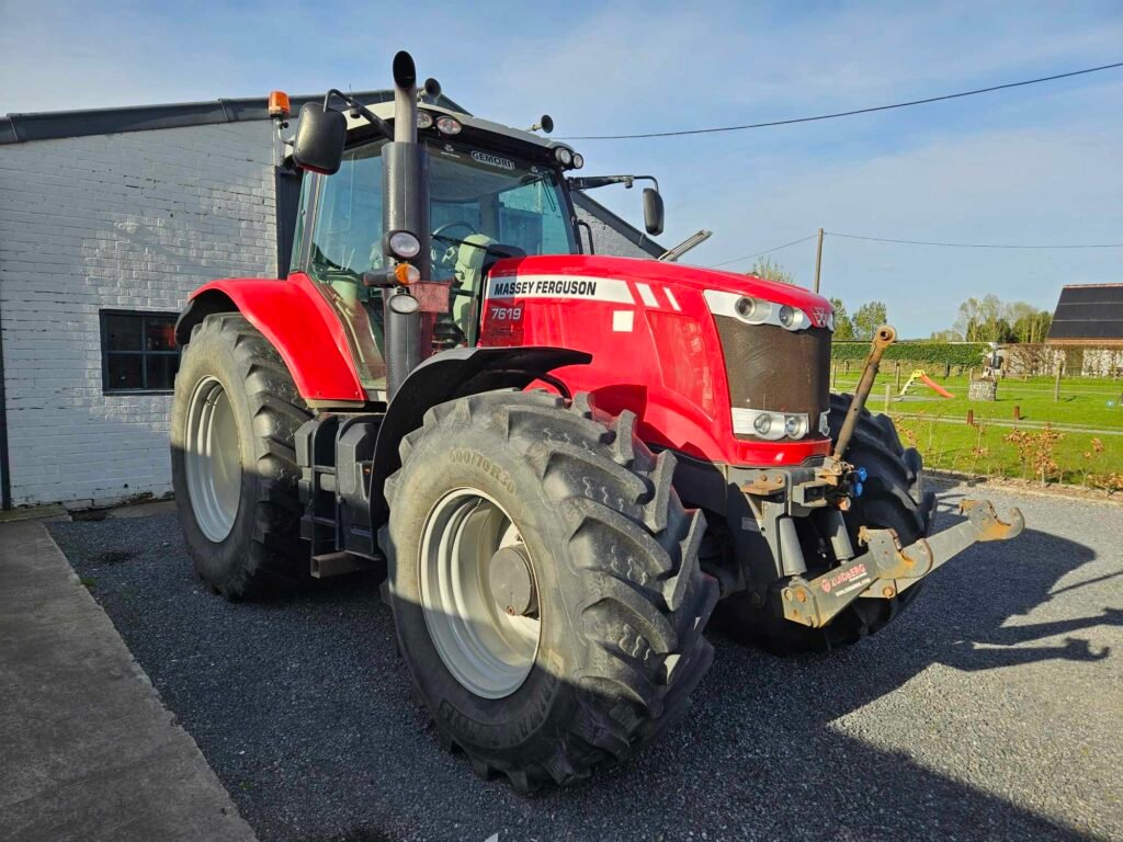 2015 Tracteur Agricole Massey Ferguson 7619
