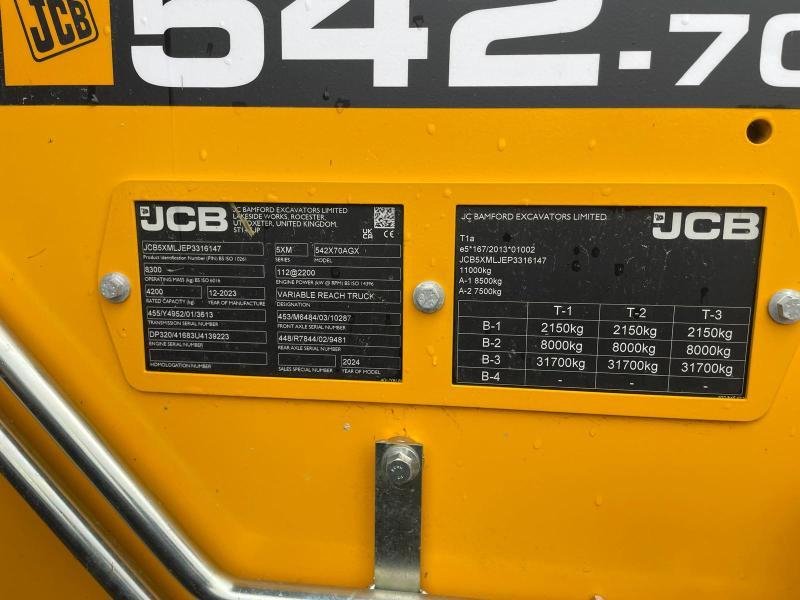 JCB – 542/70 AG X PS6 – 2023